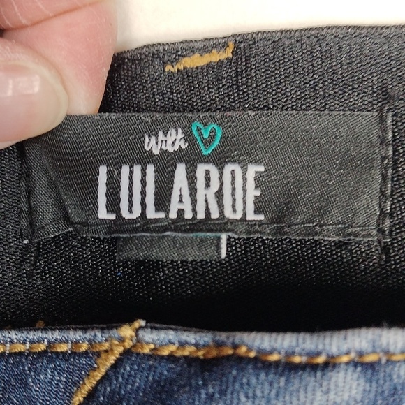 Lularoe women's denim jeans size 36 - Picture 2 of 16